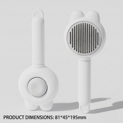 Self-Cleaning Slicker Brush