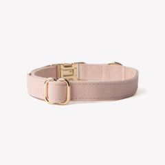 'Baby Pink' - Canvas Dog Collar