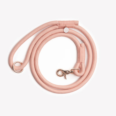 'Powder Rose' - Braided Rope Leash