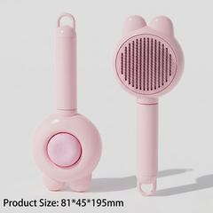 Self-Cleaning Slicker Brush
