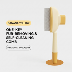 Self-Cleaning Slicker Brush