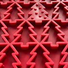 "Peace" Christmas Tree emat - Enrichment Lick Mat for Dogs and Cats | Christmas Tree design | SodaPup