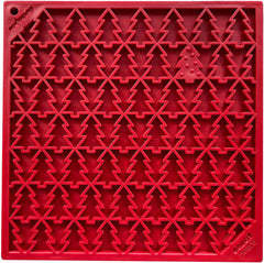 "Peace" Christmas Tree emat - Enrichment Lick Mat for Dogs and Cats | Christmas Tree design | SodaPup