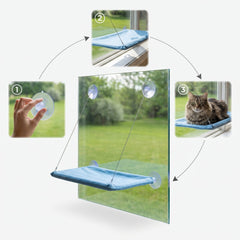 Cat Window Hammock Bed