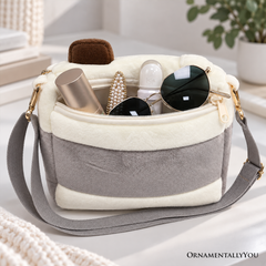 Camera Diaz Plush Crossbody Bag, Cute 9.5" Camera-Shaped Purse for Kids