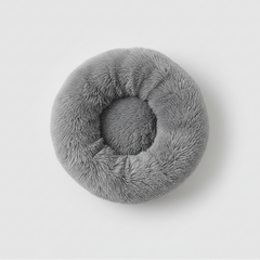 Plush Donut Comfort Pet Bed
