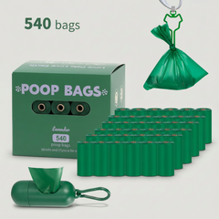 Poop Bags With Dispenser Kit