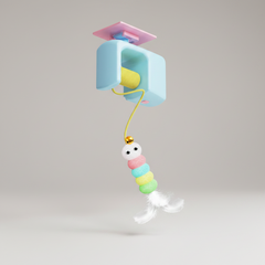Automatic Hanging Yo-Yo Cat Teaser