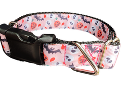 Halloween Spooky Friends Nylon Dog Collar