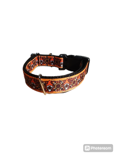 Sunflower Gnomes Nylon Dog Collar