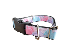 Pastel Pumpkins Nylon Dog Collar