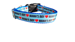 Mama's Boy Nylon Dog Collar