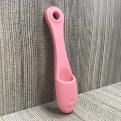 Soft Pet Finger Brush Cats Brush Toothbrush Tear Stains Brush Eye Care Pets Cleaning Grooming Tools Dog Cat Cleaning Supplies Soft Silicone Toothbrush with Long Handle for Dog Cat Pet Dental Care