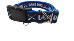 Lake Dog Blue Nylon Dog Collar