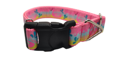 Pool Hair Don't Care Nylon Dog Collar