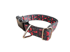 Christmas Cardinal Nylon Dog Collar