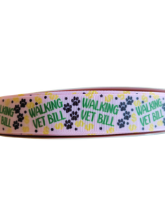 Walking Vet Bill Nylon Dog Collar