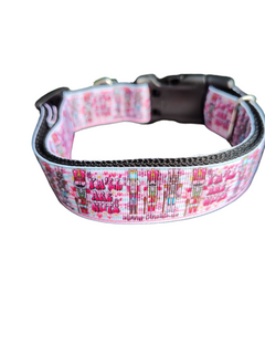 Ya'll Are Nuts! Nutcracker Nylon Dog Collar