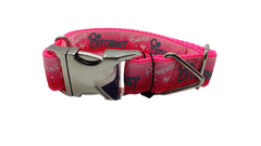 Powered By Bitchdust Nylon Dog Collar