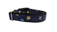 Roll the Dice Nylon Dog Collar
