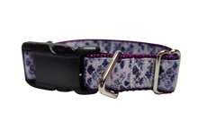 Purple Scales Nylon Dog Collar