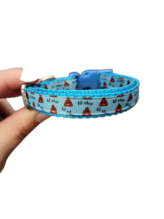 1/2" Lil Shit Nylon Dog / Cat Collar
