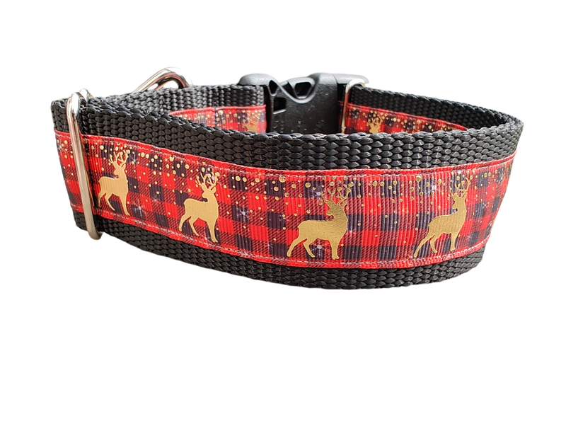Red Plaid Deer 1.5