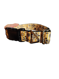 Wild Flower Nylon Dog Collar