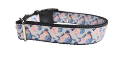 Blue Bird Nylon Dog Collar