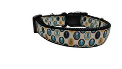 Squid Portraits Nylon Dog Collar