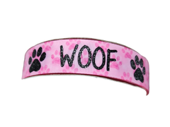 Woof Nylon Dog Collar
