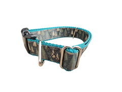 Forest of Trees Winter Nylon Dog Collar