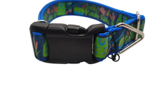 Daddy's Fishing Buddy Nylon Dog Collar