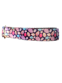 Colorful Easter Eggs Nylon Dog Collar