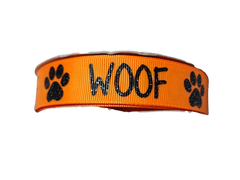 Woof Nylon Dog Collar