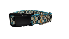Squid Portraits Nylon Dog Collar