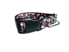 Halloween Scattered Candy Corn Nylon Dog Collar