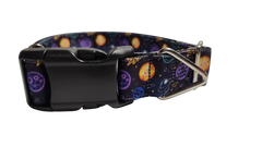 Space Travel Nylon Dog Collar