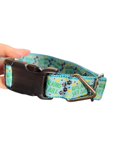 Walking Vet Bill Nylon Dog Collar