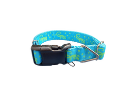 Lizard Nylon Dog Collar