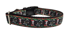 Western Cow Nylon Dog Collar