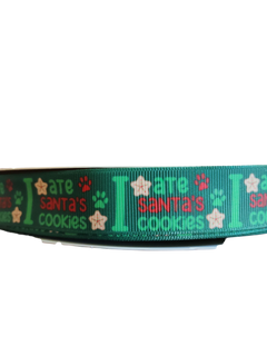 I ate Santa's Cookies Nylon Dog Collar, Leash